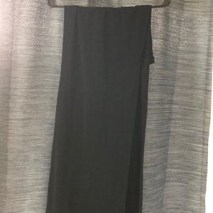 Long black elegant skirt!